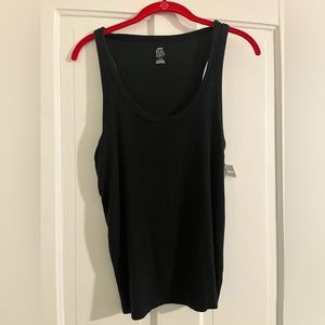 Aerie Black Stretchy Tank 
Size Large
NWT
